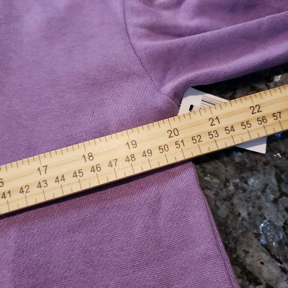 Disney Parks Disneyland Resort Purple Loungewear Set V-Neck Pullover Pants Small - Picture 9 of 14